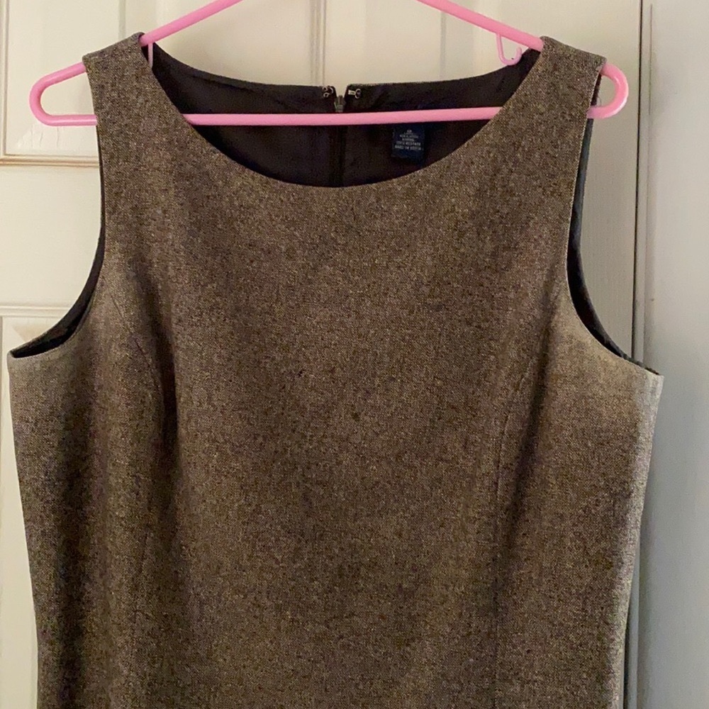 Ann Taylor wool blend sheath dress